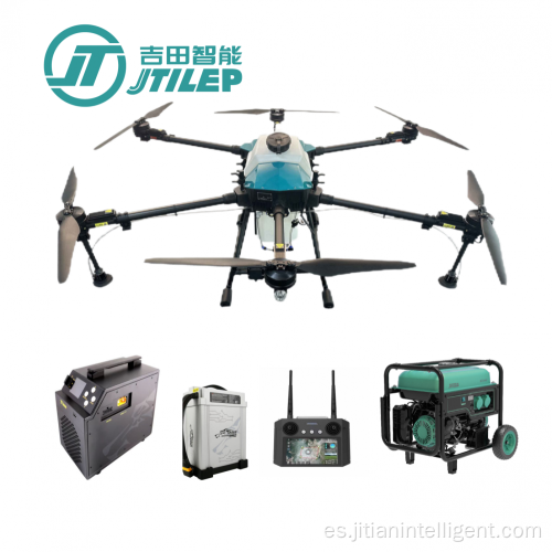 Fumigación de la agricultura de drones UAV 30l Dron Agricultural